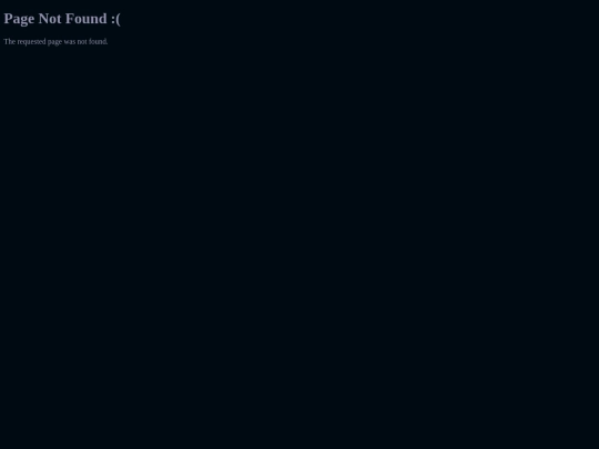 not_found screenshot