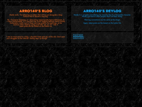 blog screenshot