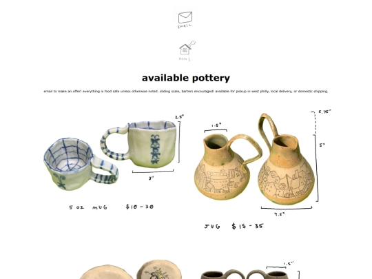 pages/pottery screenshot