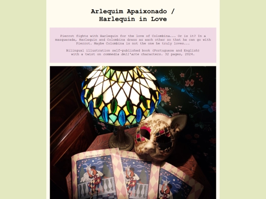fanzines/arlequim screenshot