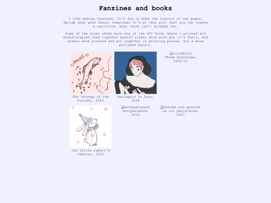 fanzines screenshot