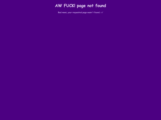 not_found screenshot