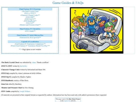 blueplanet/info screenshot