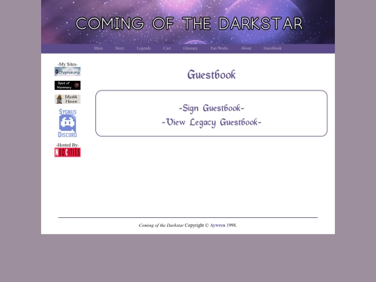 darkstar/book screenshot