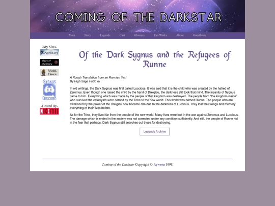 darkstar/ds/legend-8 screenshot