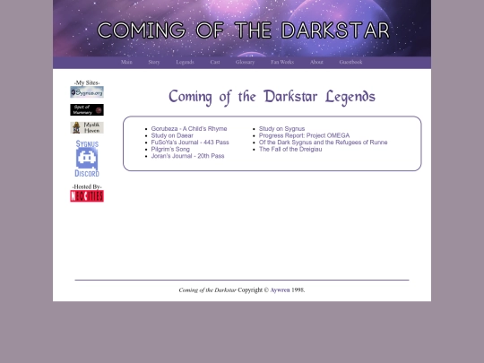 darkstar/legends screenshot