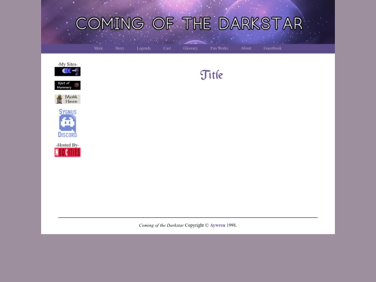 darkstar/template screenshot
