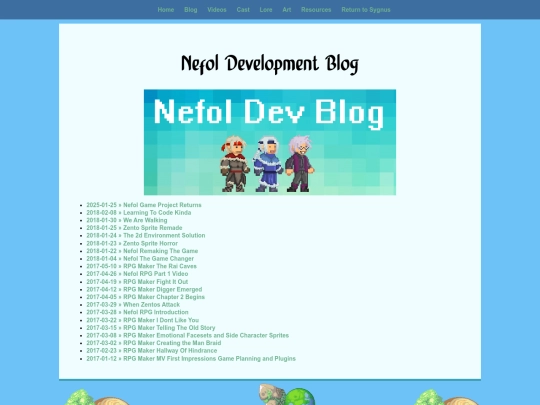 nefol/blog/archive screenshot