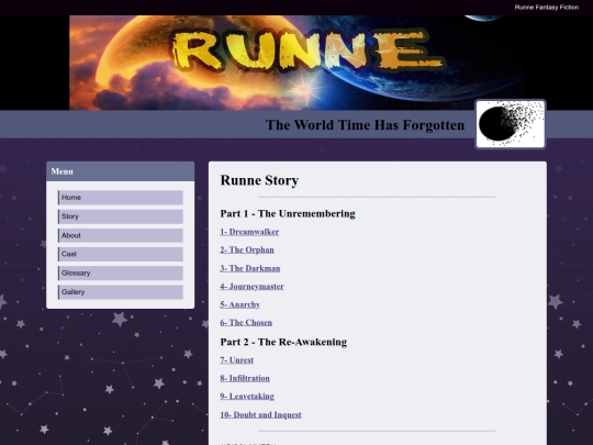 runne/story screenshot
