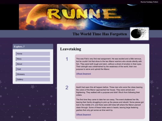 runne/story/leavetaking screenshot