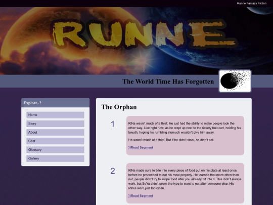 runne/story/orphan screenshot