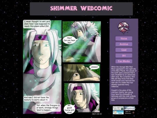 shimmer-webcomic/comic/ch1/ch1pg3 screenshot
