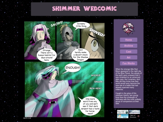 shimmer-webcomic/comic/ch1/ch1pg5 screenshot