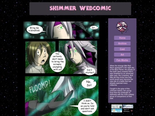 shimmer-webcomic/comic/ch1/ch1pg7 screenshot