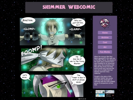shimmer-webcomic/comic/ch1/ch1pg8 screenshot
