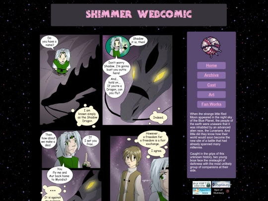 shimmer-webcomic/comic/ch12/ch12pg17 screenshot