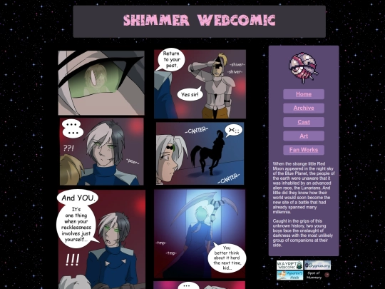 shimmer-webcomic/comic/ch13/ch13pg17 screenshot
