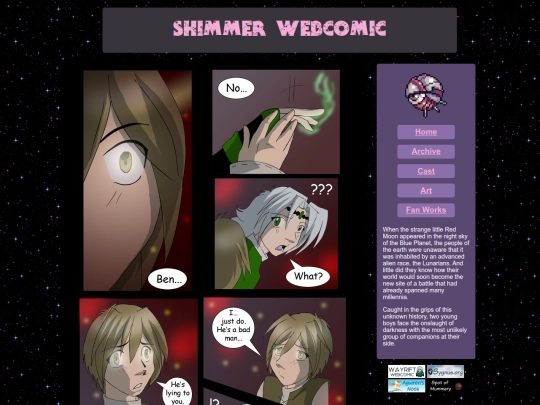 shimmer-webcomic/comic/ch13/ch13pg9 screenshot