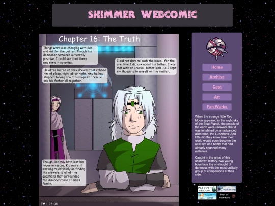 shimmer-webcomic/comic/ch16/ch16pg1 screenshot