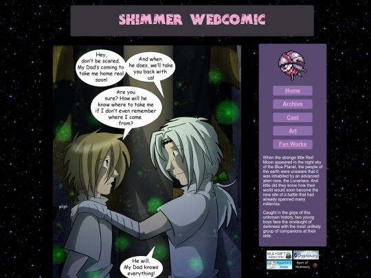 shimmer-webcomic/comic/ch2/ch2pg13 screenshot
