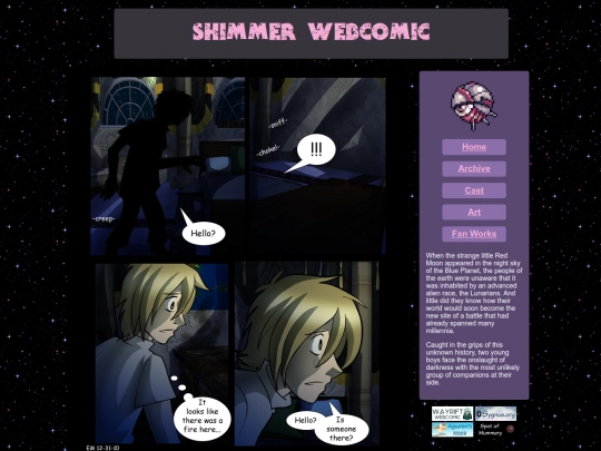 shimmer-webcomic/comic/ch2/ch2pg7 screenshot