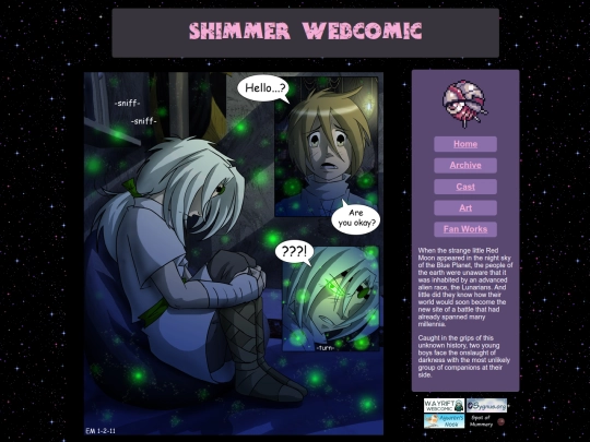 shimmer-webcomic/comic/ch2/ch2pg9 screenshot