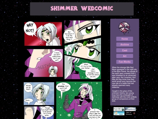 shimmer-webcomic/comic/ch9/ch9pg18 screenshot