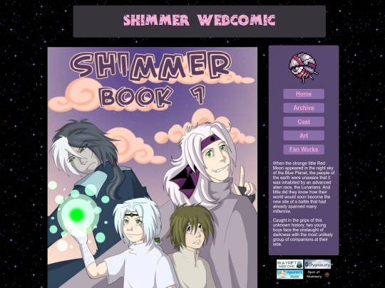 shimmer-webcomic screenshot