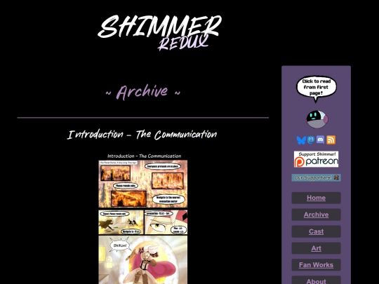 shimmer/archive screenshot