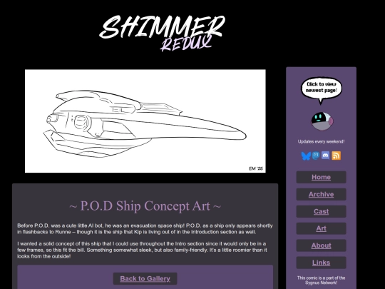 shimmer/art/podship screenshot