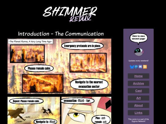 shimmer/comic/intro/intro-1 screenshot