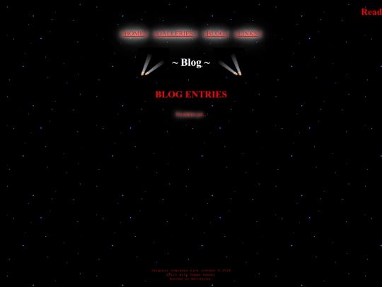 blog screenshot