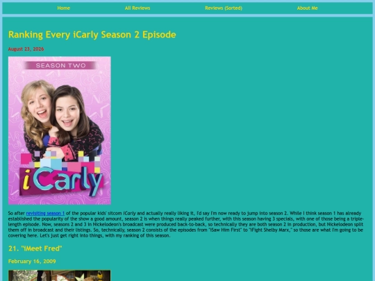 reviews/icarly-season-2 screenshot