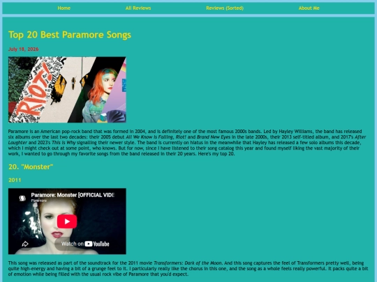 reviews/paramore-best-songs screenshot