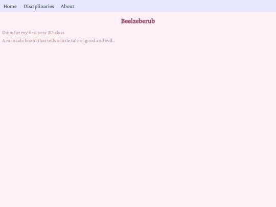 sculpturework/beelzeberub screenshot