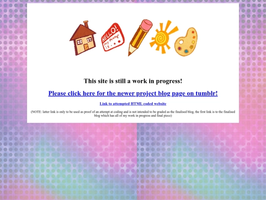 blogspage screenshot