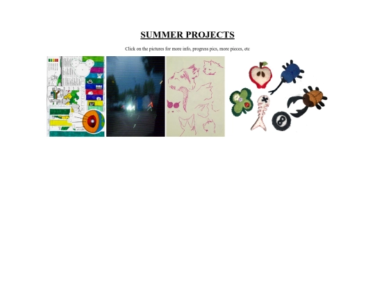 summerprojects screenshot