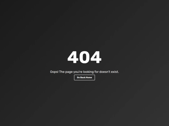 not_found screenshot