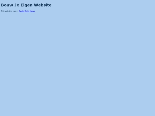 BouwJeEigenWebsite screenshot