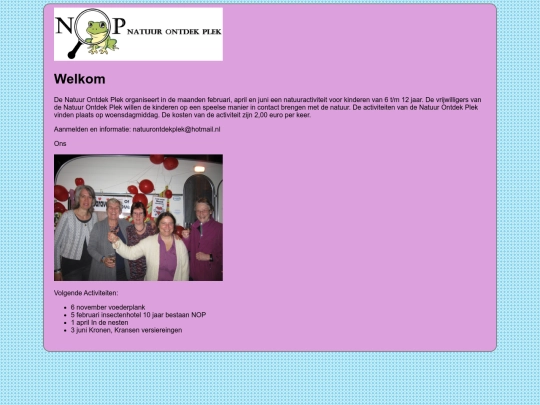 Natuurondekplek screenshot