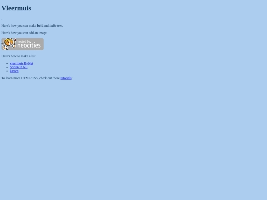 zoogdieren/vleermuis screenshot