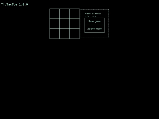 tictactoe screenshot