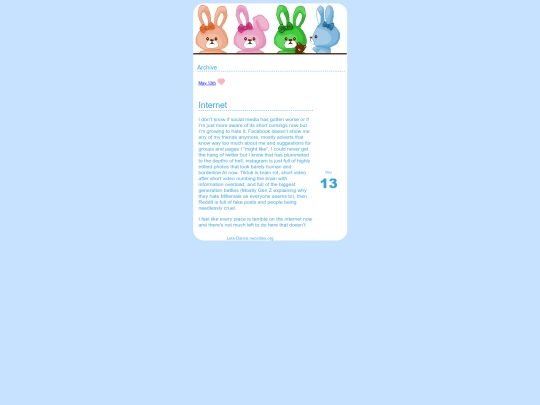 archive screenshot