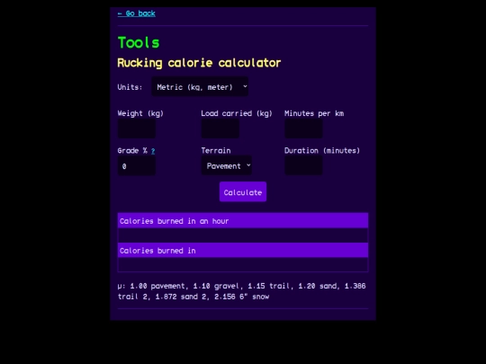tools screenshot