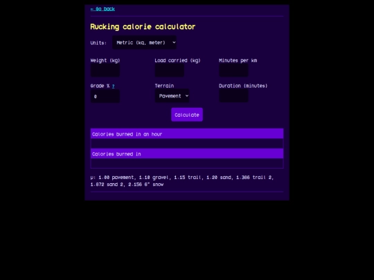 tools/rucking screenshot