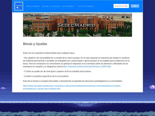 becas screenshot