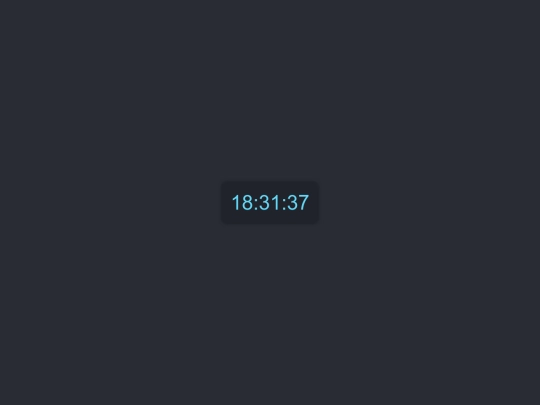 clock screenshot