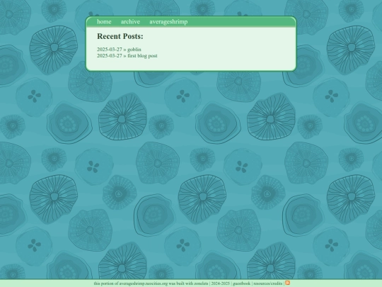 blog screenshot