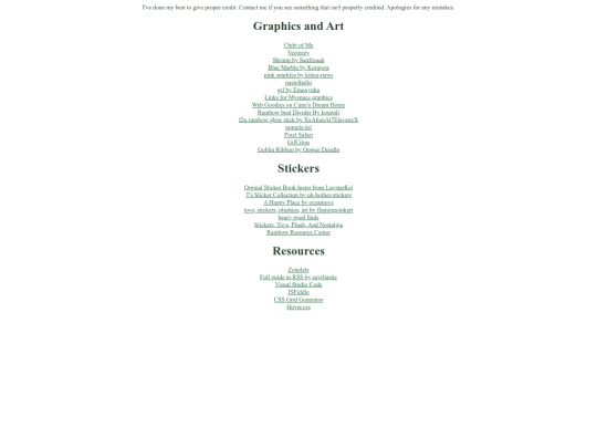 resources screenshot