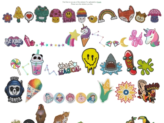 stickers/stickeralbum screenshot